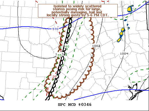 Mesoscale Discussion 346