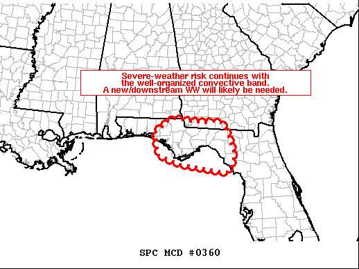 Mesoscale Discussion 360