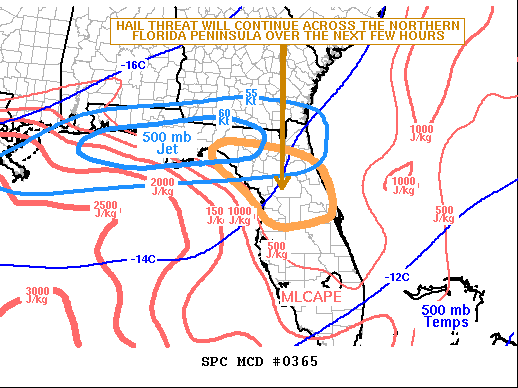 Mesoscale Discussion 365