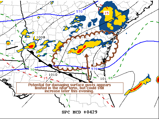 Mesoscale Discussion 429