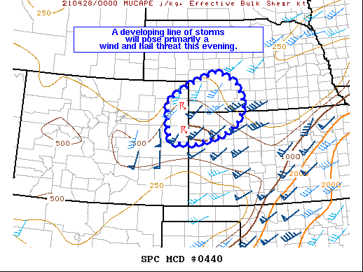 Mesoscale Discussion 440