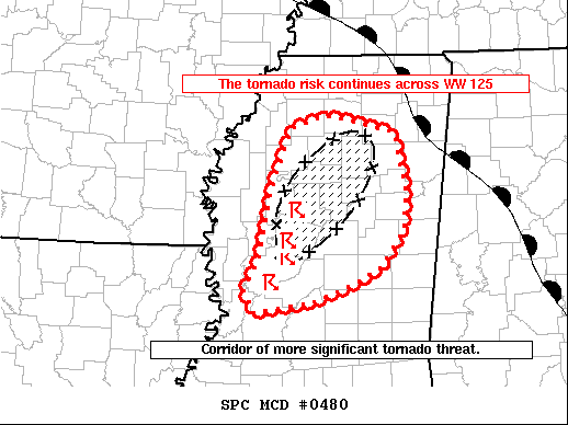 Mesoscale Discussion 480