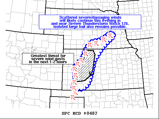 Mesoscale Discussion 482