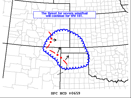 Mesoscale Discussion 659