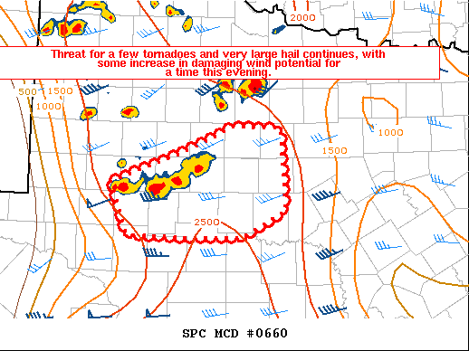 Mesoscale Discussion 660