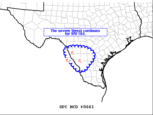 Mesoscale Discussion 661
