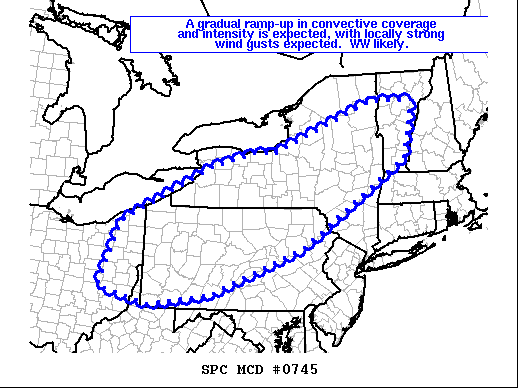 Mesoscale Discussion 745