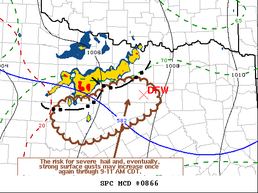 Mesoscale Discussion 866