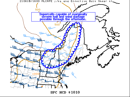 Mesoscale Discussion 1010