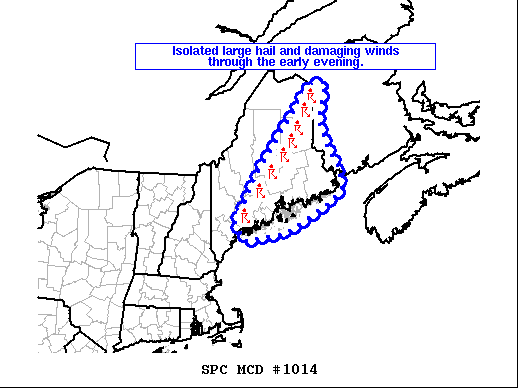 Mesoscale Discussion 1014