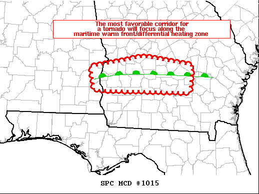 Mesoscale Discussion 1015