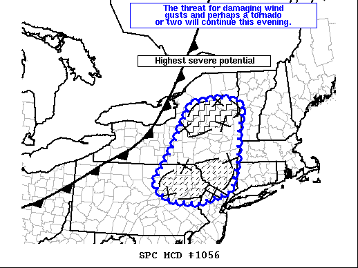 Mesoscale Discussion 1056
