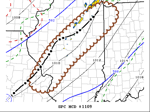 Mesoscale Discussion 1109