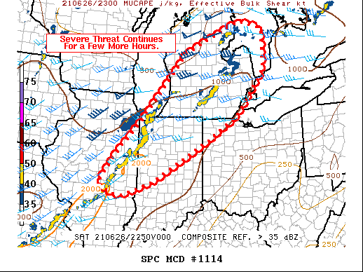 Mesoscale Discussion 1114