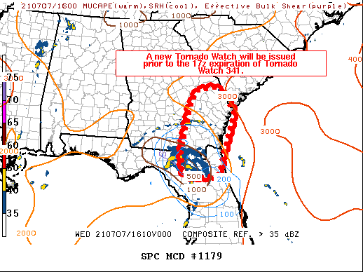 Mesoscale Discussion 1179