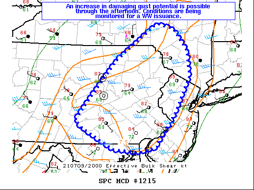 Mesoscale Discussion 1215