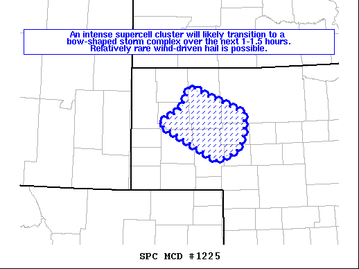 Mesoscale Discussion 1225