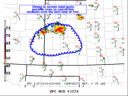 Mesoscale Discussion 1226