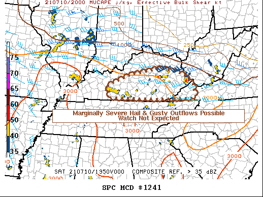 Mesoscale Discussion 1241