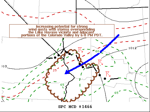 Mesoscale Discussion 1466