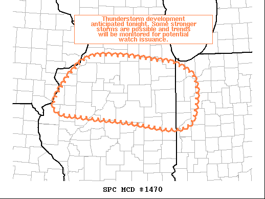 Mesoscale Discussion 1470