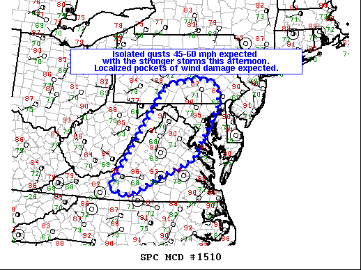Mesoscale Discussion 1510