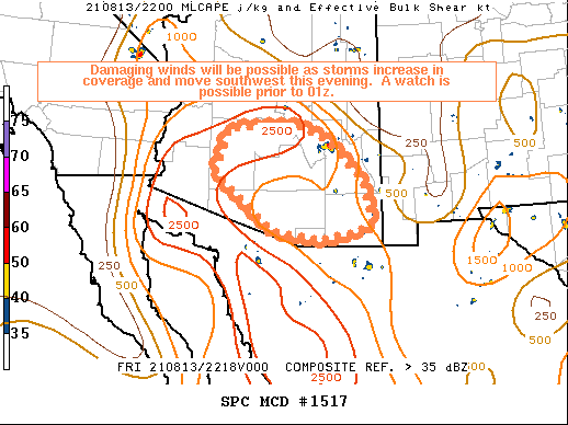 Mesoscale Discussion 1517