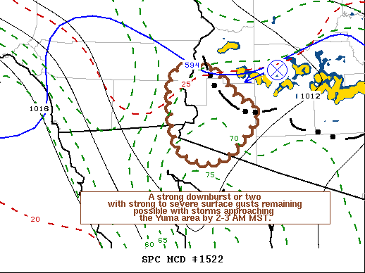Mesoscale Discussion 1522