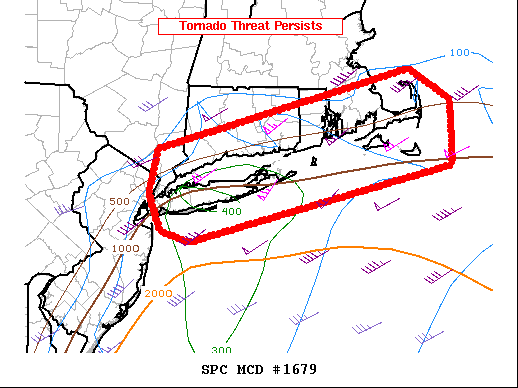 Mesoscale Discussion 1679