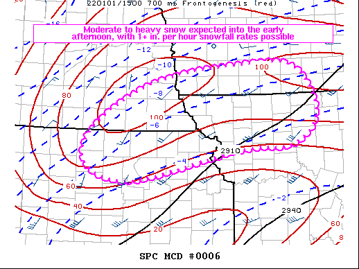 Mesoscale Discussion 6