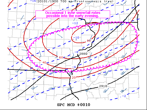 Mesoscale Discussion 10