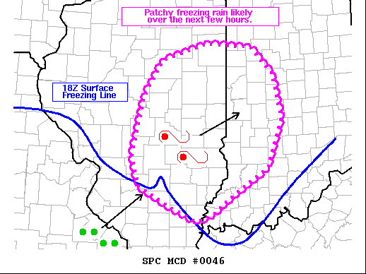 Mesoscale Discussion 46