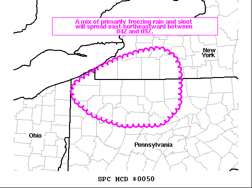 Mesoscale Discussion 50