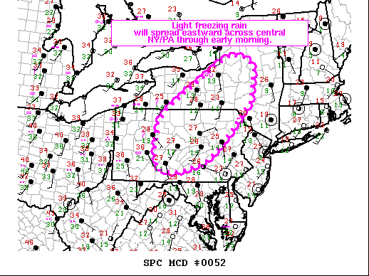 Mesoscale Discussion 52