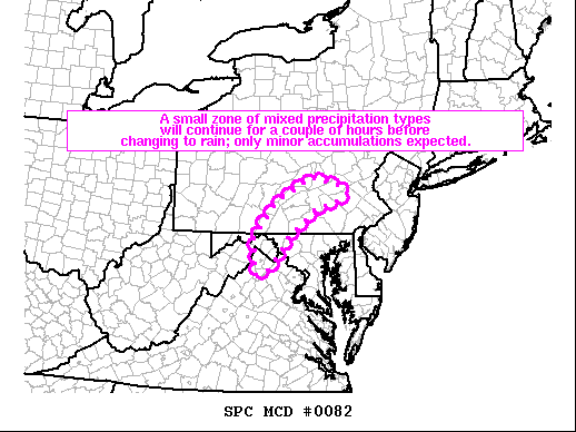 Mesoscale Discussion 82