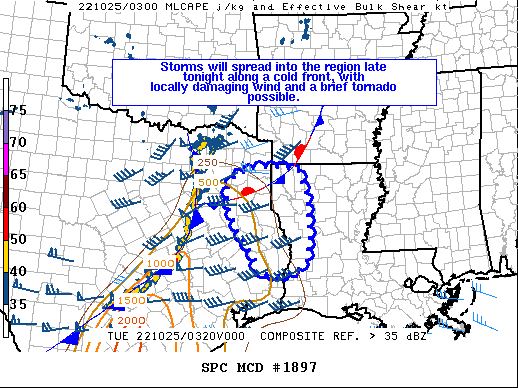 Mesoscale Discussion 1897