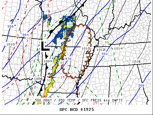Mesoscale Discussion 1925