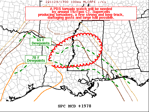 Mesoscale Discussion 1978