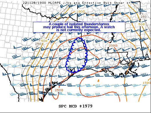 Mesoscale Discussion 1979