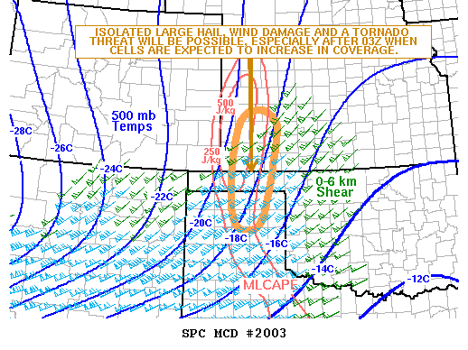 Mesoscale Discussion 2003