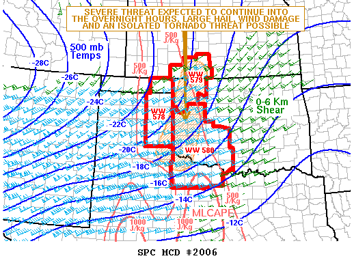 Mesoscale Discussion 2006