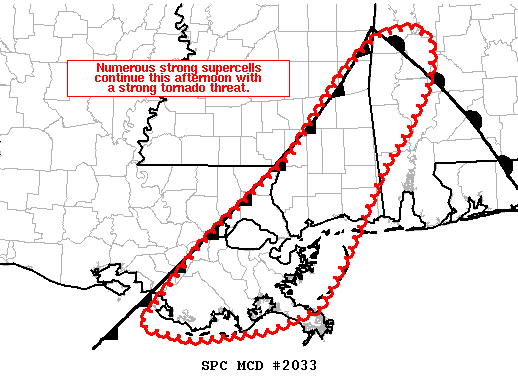 Mesoscale Discussion 2033