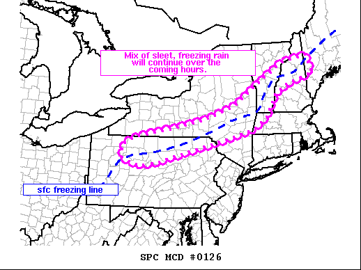 Mesoscale Discussion 126