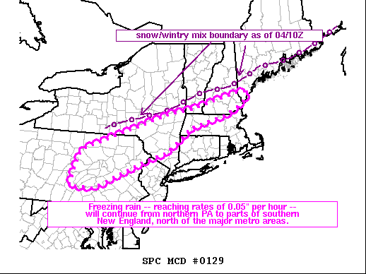 Mesoscale Discussion 129