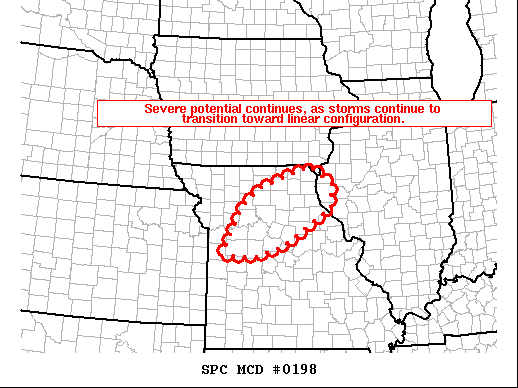 Mesoscale Discussion 198