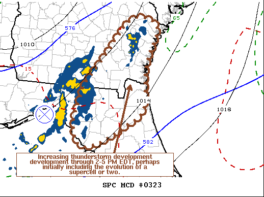 Mesoscale Discussion 323