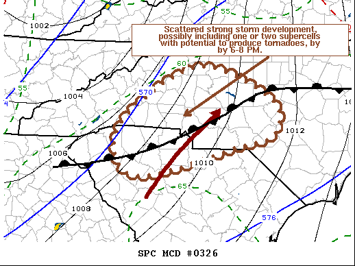 Mesoscale Discussion 326