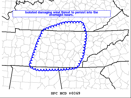 Mesoscale Discussion 369