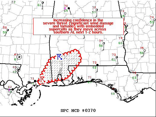 Mesoscale Discussion 370