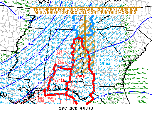 Mesoscale Discussion 373